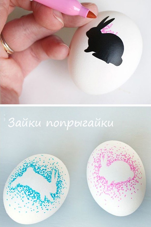 идеи декора пасхальных яиц
